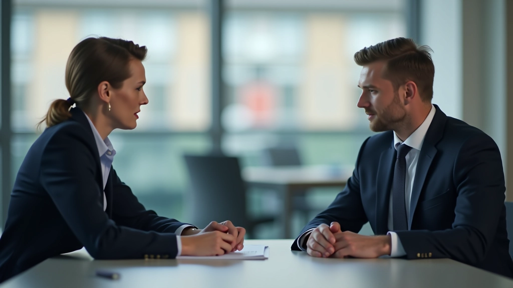 Team von Geschäftsmenschen in einer Besprechung, diskutieren Geschäftsstrategie