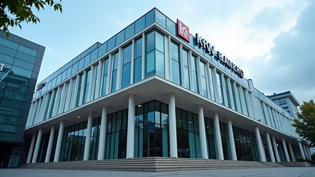 KfW-Gebäude als Symbol für Unternehmensförderung und finanzielle Unterstützung