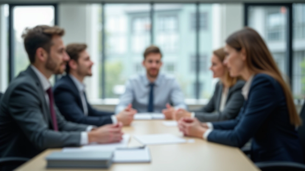 Geschäftsteam arbeitet an Prozessoptimierung